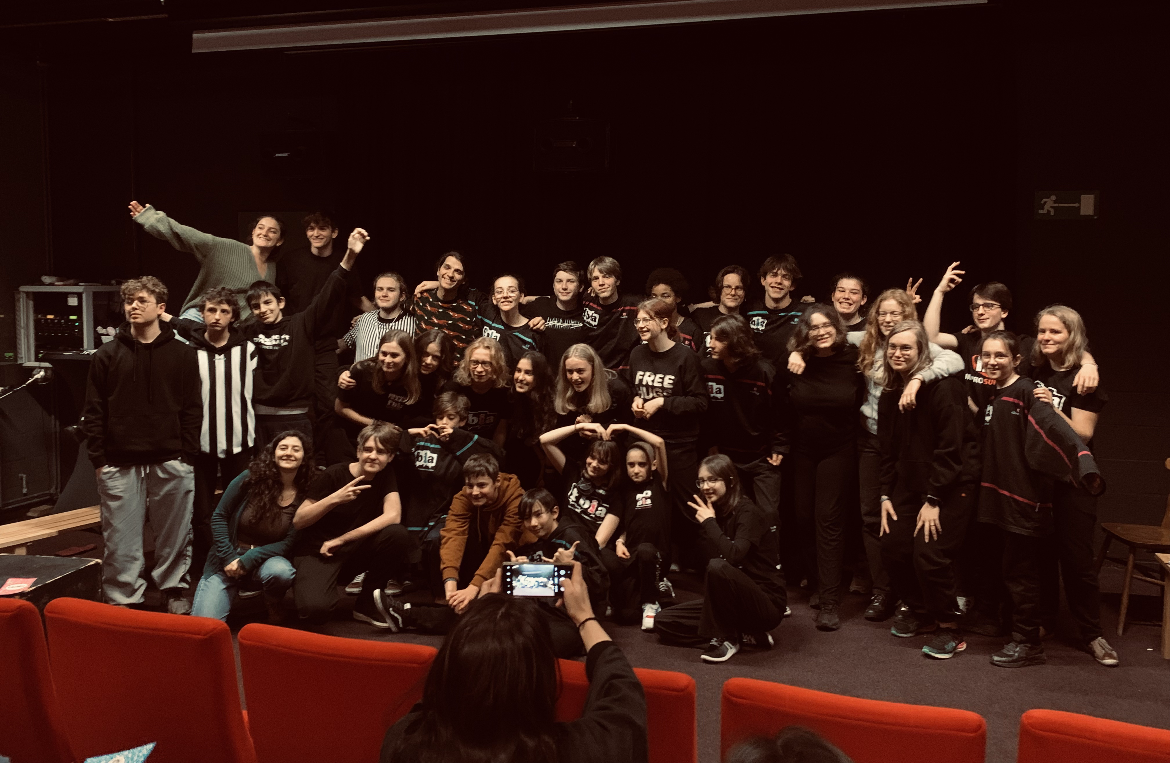 Photo formation impro jeunes